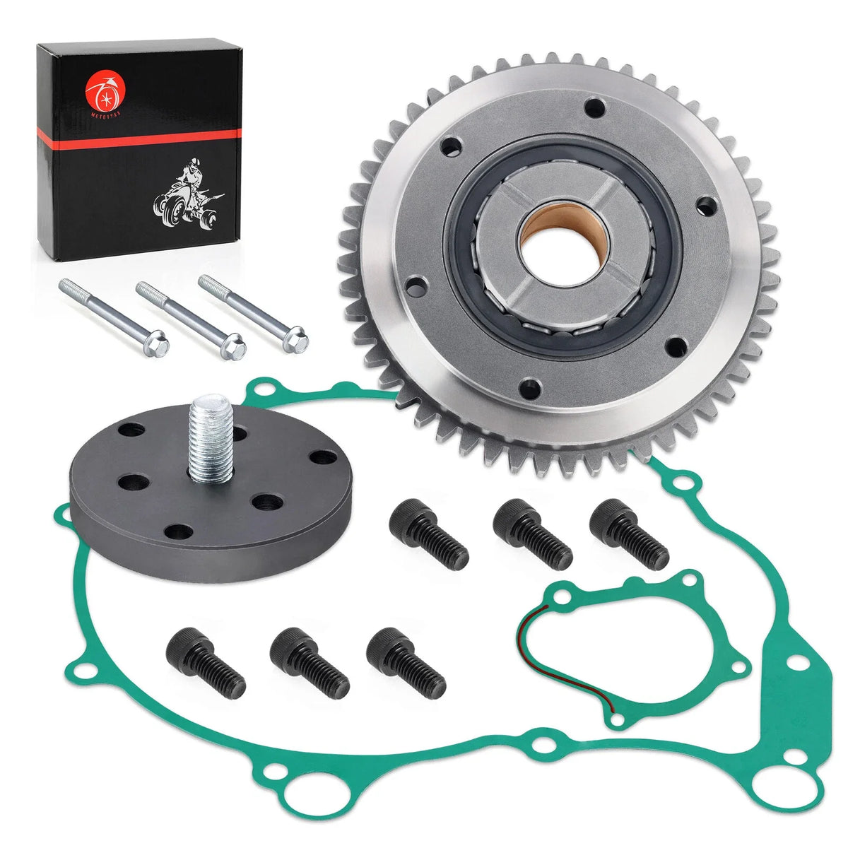 Starter Clutch Gear One Way Bearing Kit for Yamaha YFM660R Raptor (2001–2005)