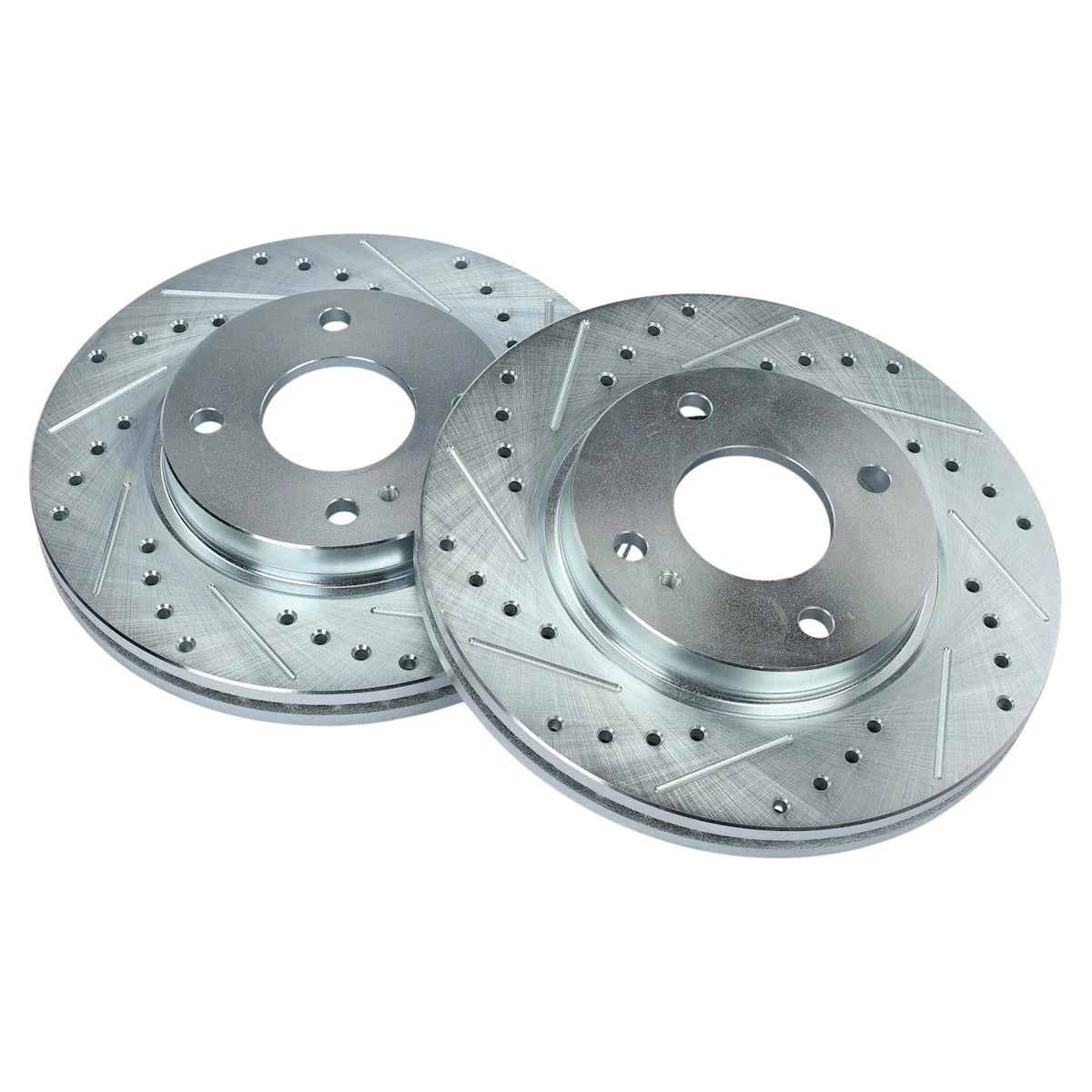 2X Front Brake Discs for Ford Fiesta (2014–2019) 17983752, S54176, 12061096
