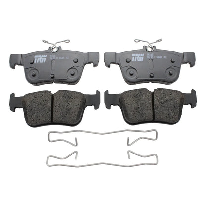 DuraGo Rear Rotors & TRW Pro Ceramic Disc Brake Pads Kit for Escape Fusion MKC MKZ (2013–2020)