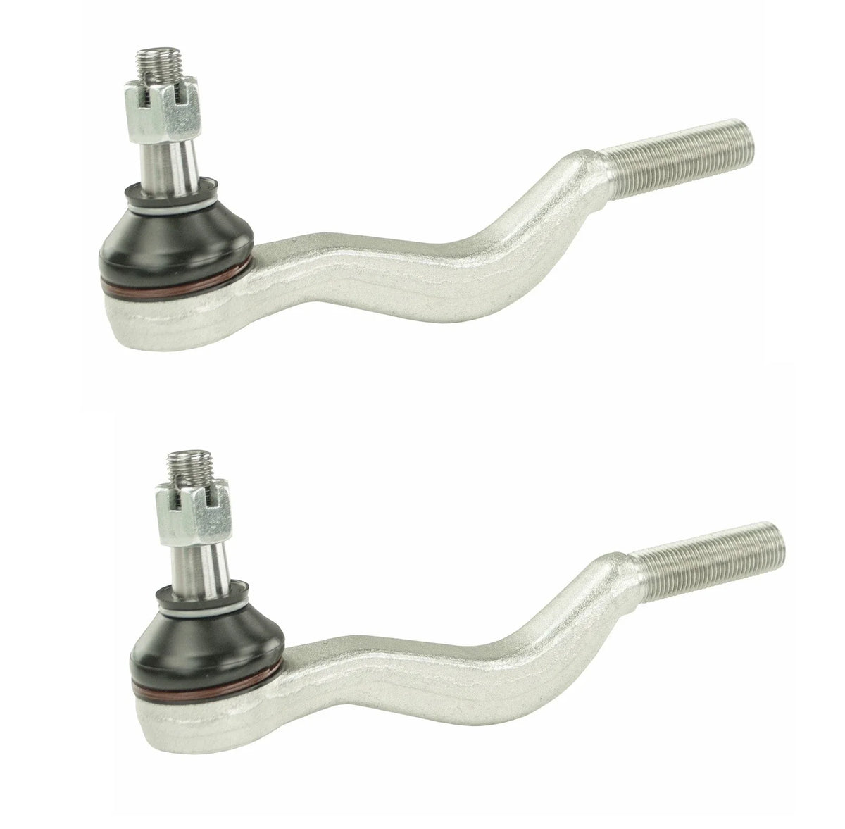 Set of 2 Front Inner Steering Tie Rod Ends for Dodge Ram 50
