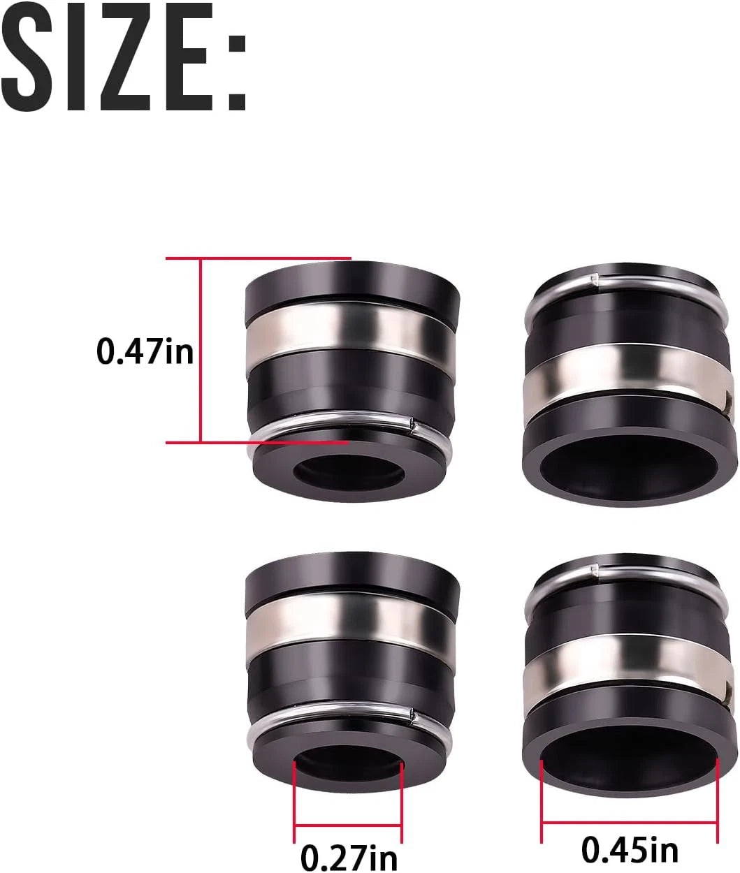 4x Valve Seals for Kohler CH18 CH20 CH22 CH23 CH25 CH620 CH621 CH640