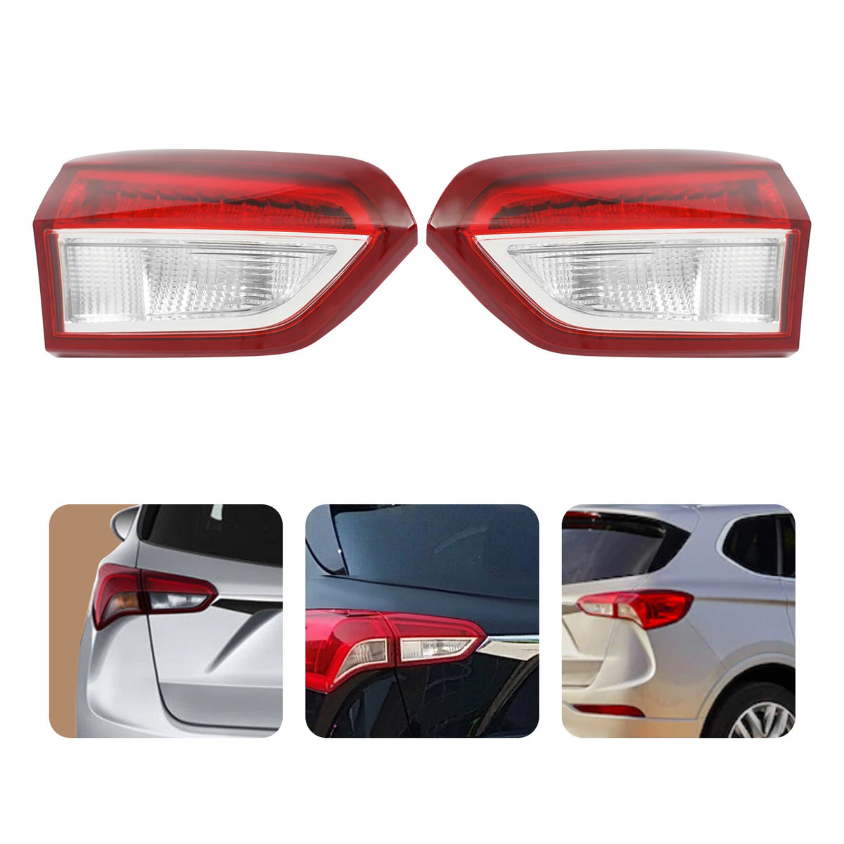 Set of 2 LED Tail Lights for Buick Envision (2019–2020)