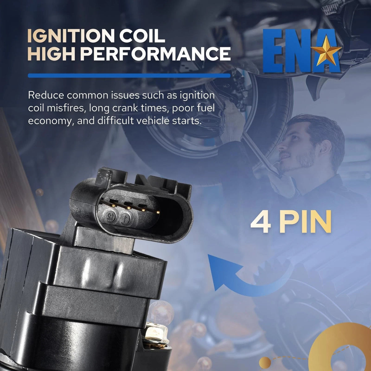 Ignition Coil for Chevrolet Equinox Malibu Cobalt