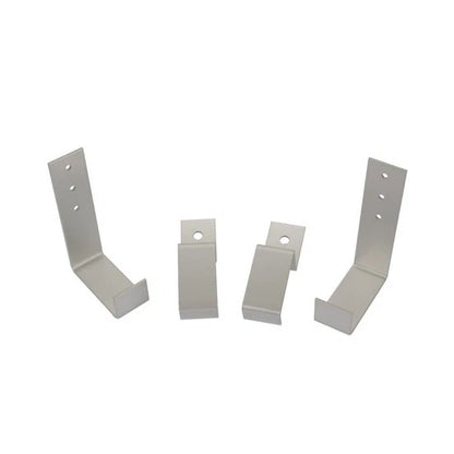 Set of 4 Aluminum Radiator Mounting Bracket Hardware for Speedway (91734700-STL)