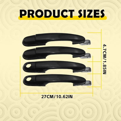 4X Outside Door Handle for Hyundai Tucson (2005–2009) 82650-2E020 H