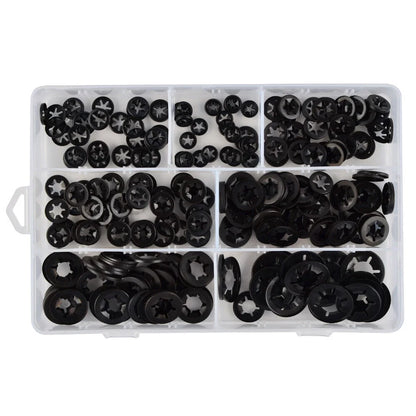 Set of 12 Flat Head Uncapped Bolt Screw Nut Washer Assortment for M3 M4 M5 M6 M8 M10 M12