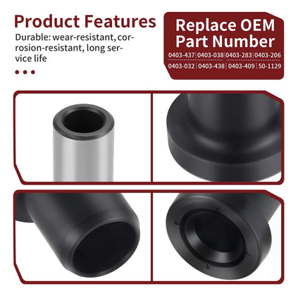 Rear Suspension Bushing Collar Kit for Arctic Cat Prowler 550 650 700 (2007–2018) 50-1129, 0403-437, 0403-038