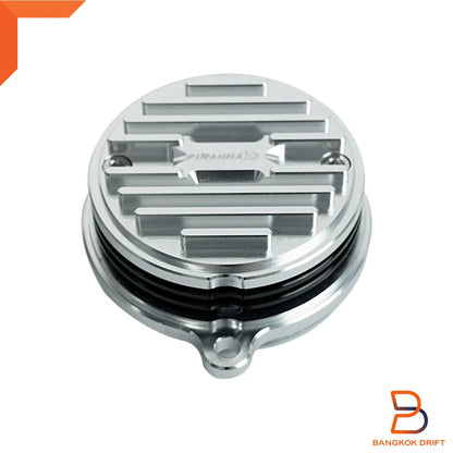 Silver Cam Gear Cover Cooling Plate for Honda Monkey Z Grom MSX CT 125
