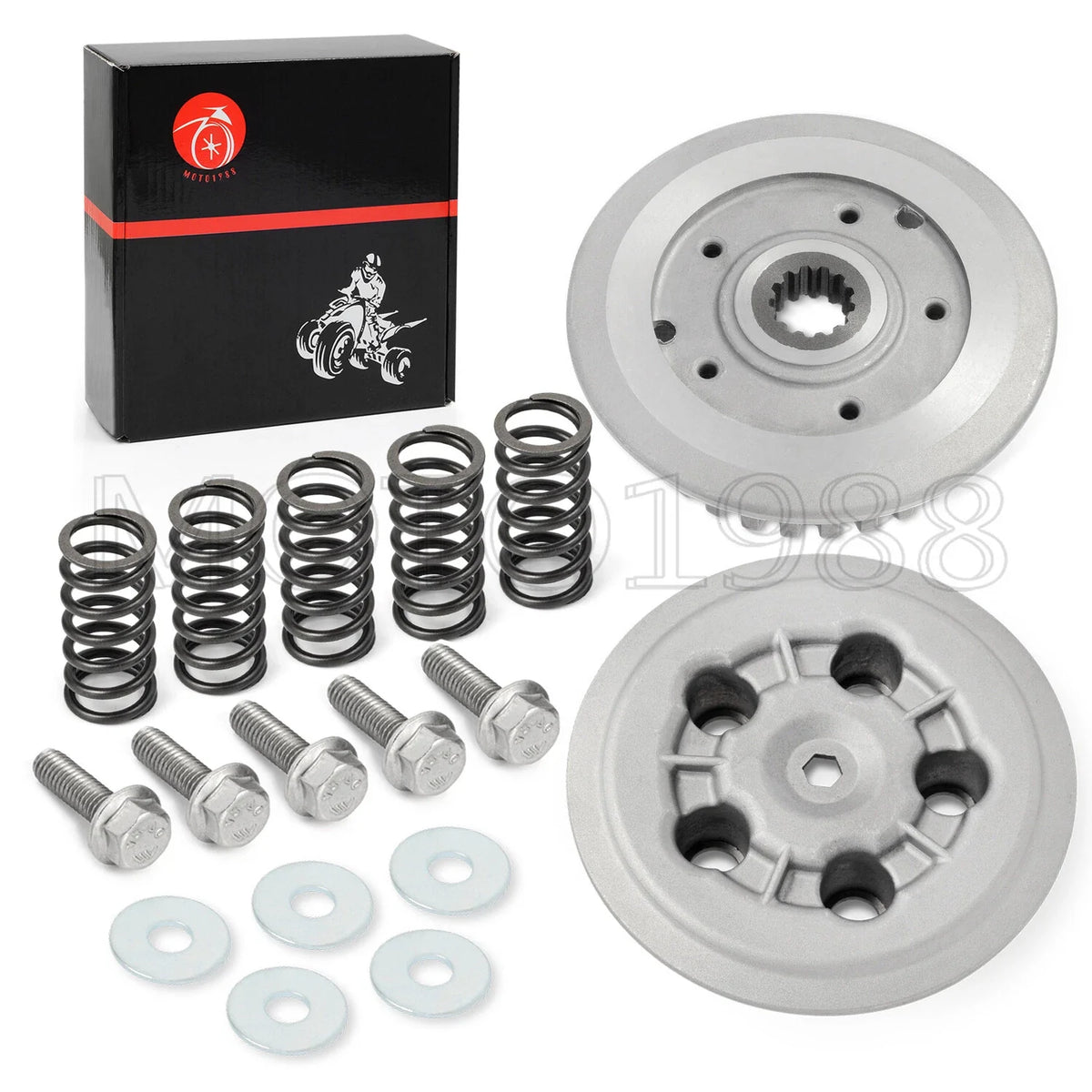 Clutch Kit Inner Hub Pressure Plate Springs for Yamaha V Star 650 XVS650