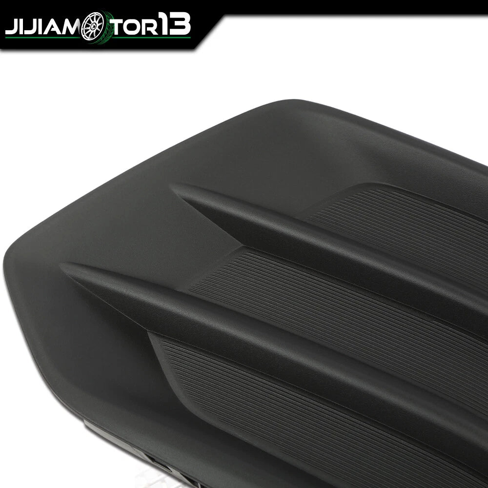 Pair Fog Light Covers for Chevy Trax (2017–2022) J-02FLC45M5ABK, 42537708
