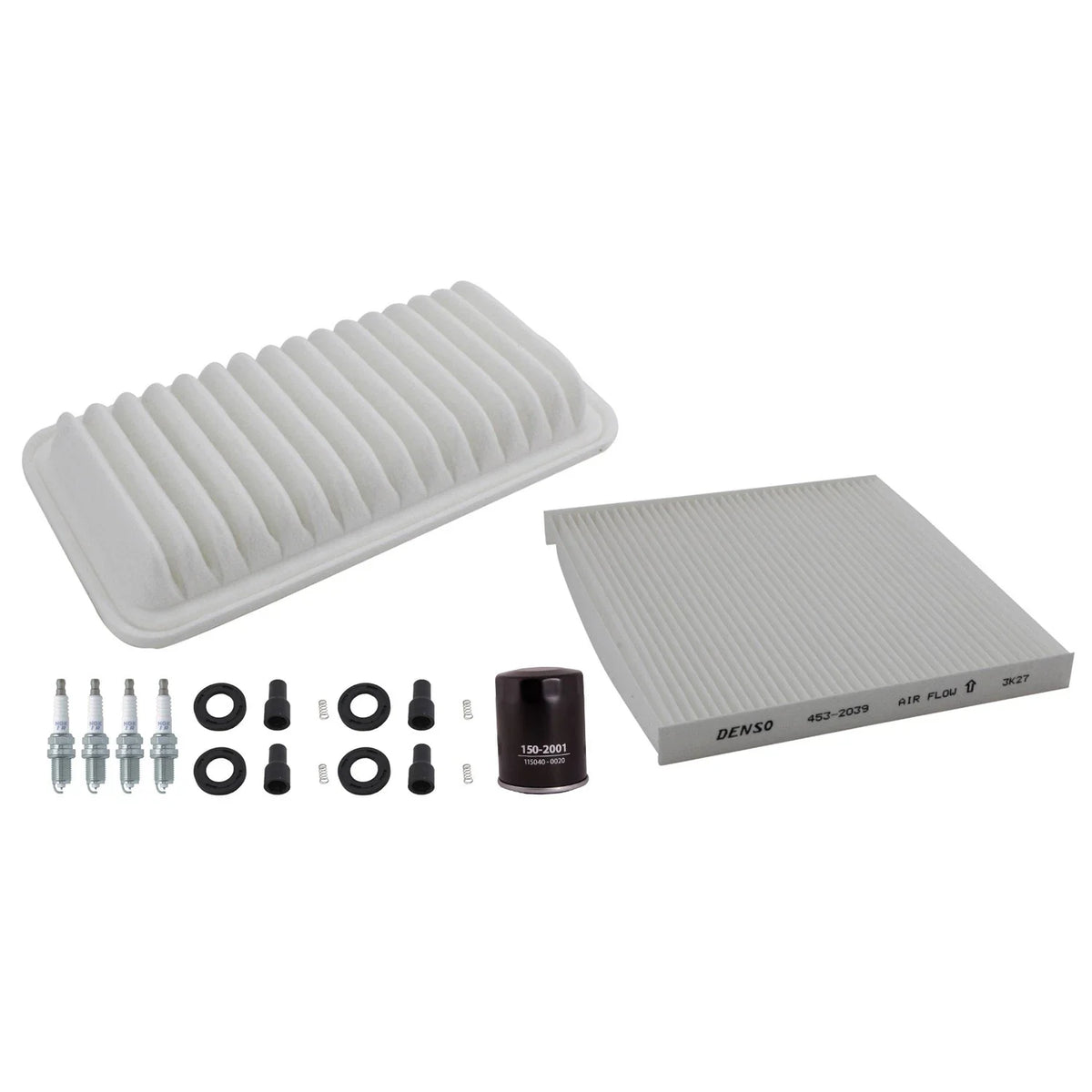 Tune Up Kit with 4 NGK Spark Plugs & Boots for Corolla Matrix (2003–2008)