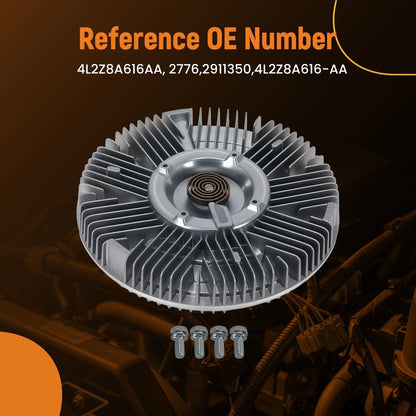 Cooling Fan Clutch for Mercury Mountaineer (2001–2005) 4L2Z8A616AA, 4IXH1T