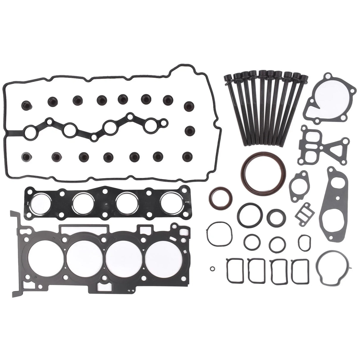 Engine Overhaul Gasket Seals Kit & Head Bolts for Hyundai Sonata Sportage (2011–2019)