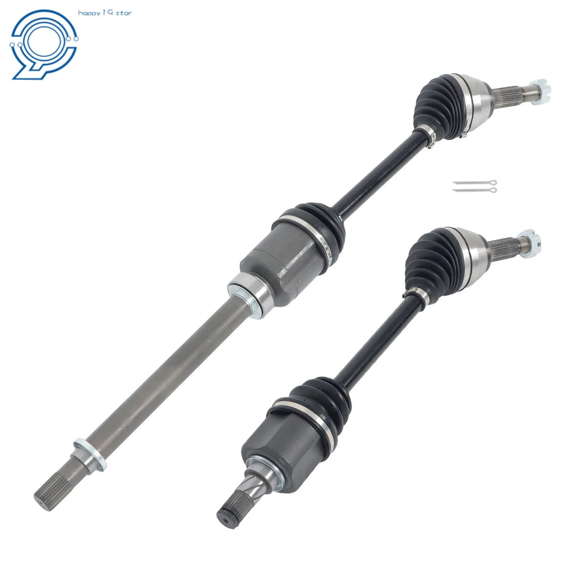 Set of 2 CV Axle Shafts for Nissan Rogue 2008–2015 2.5L FWD