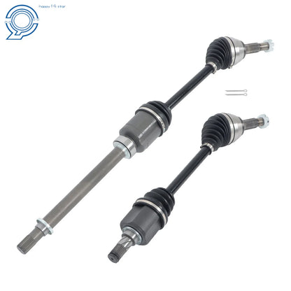 Set of 2 CV Axle Shafts for Nissan Rogue 2008–2015 2.5L FWD
