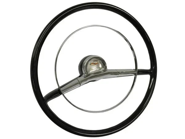 Steering Wheel 16 inch Replacement with Horn Ring for 1957 Chevy Bel Air