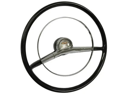 Steering Wheel 16 inch Replacement with Horn Ring for 1957 Chevy Bel Air