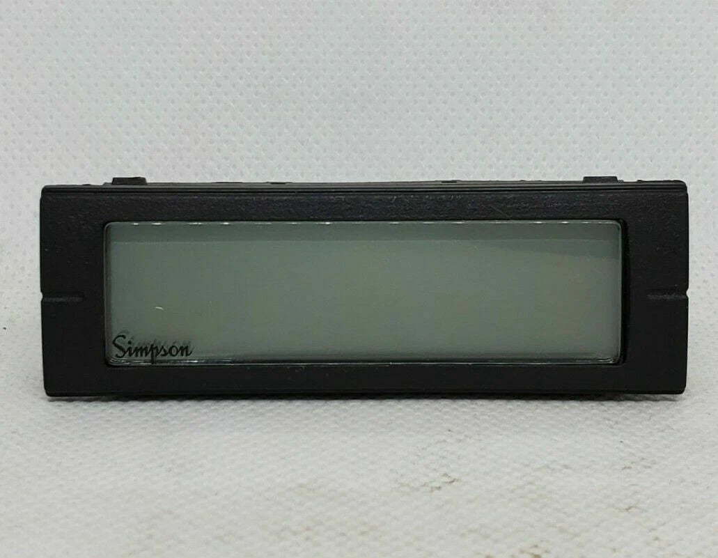Meter Panel for SIMPSON ELECTRIC M135-N05745