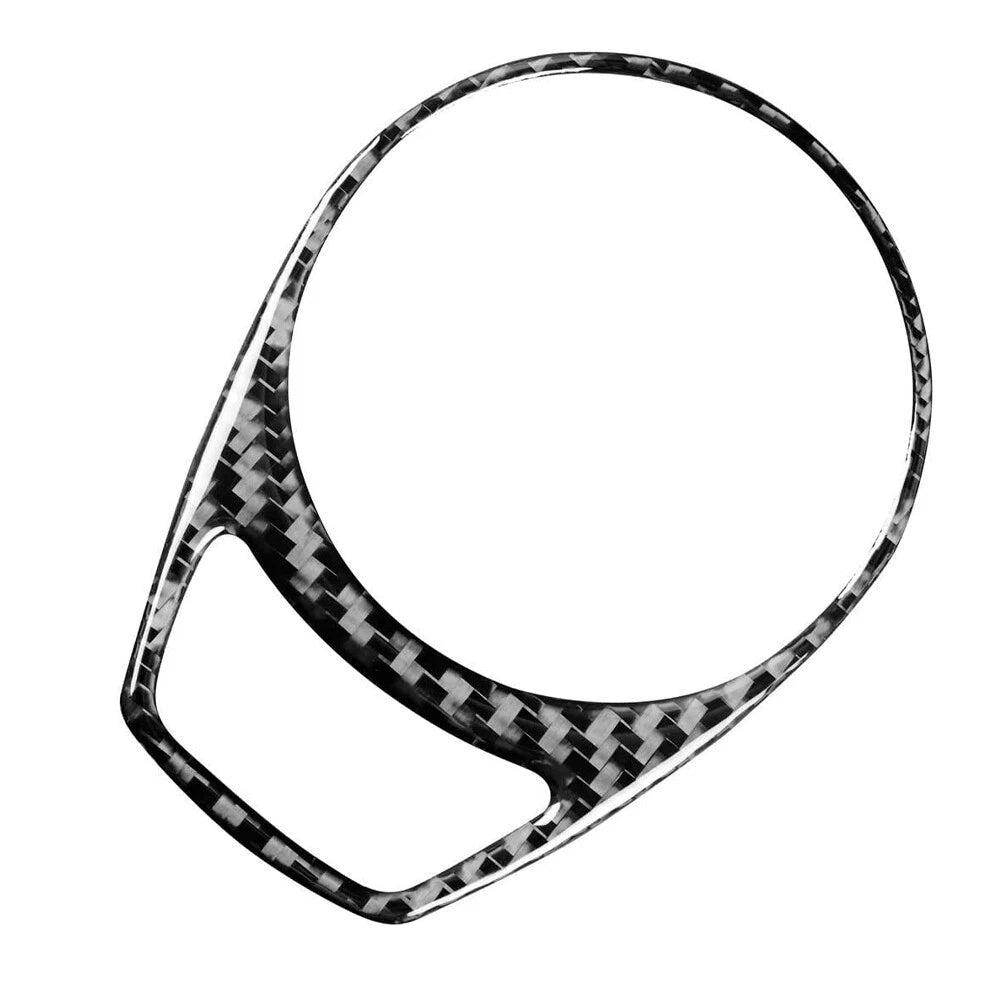 Carbon Fiber FM Switch Panel Trim for BMW 650i 645Ci M6 (2004–2010)