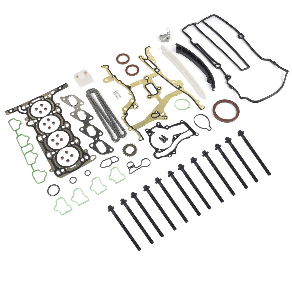 Head Gasket Bolts Set for Buick Enclave, Chevy Cruze, Sonic, Trax (2011–2016)