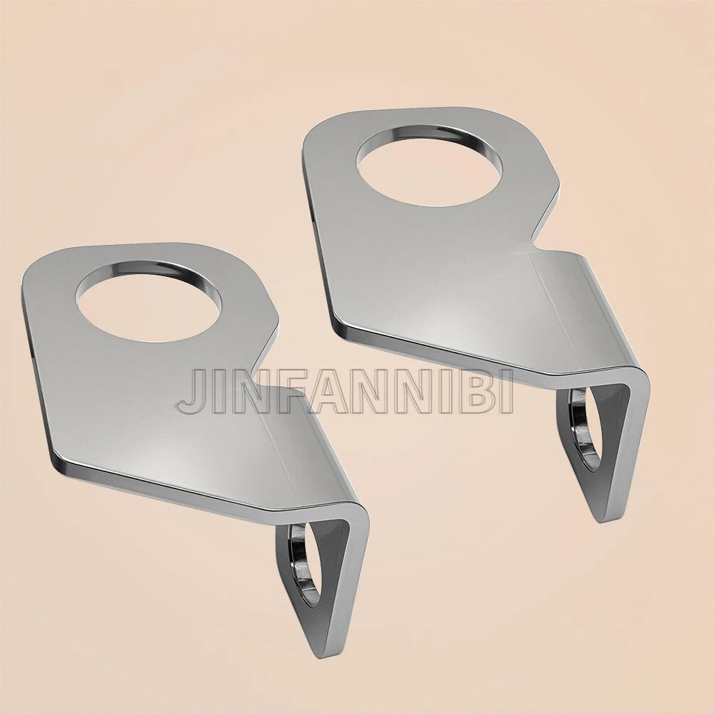 2X Rear Axle Safety Flag Whip Mount Bracket for Motorcycle (22.5mm)