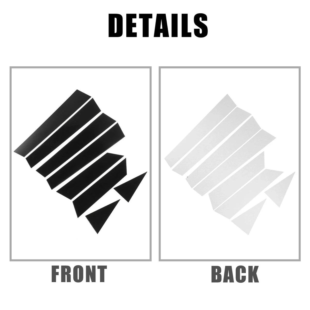 8 Pcs Door Cover Panel Trim Stickers for Nissan Altima (2013–2018)
