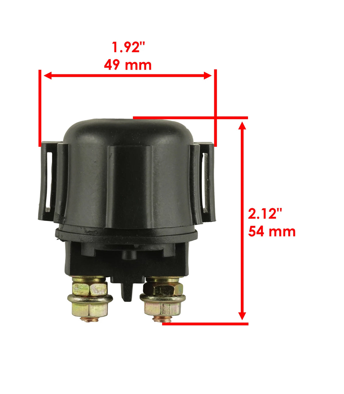 Starter Solenoid Relay for Yamaha TT225 TTR225 (YE1413RE120ZR)