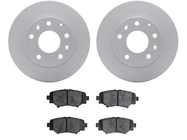 Rear Brake Pad and Rotor Kit for Mazda 3 Sport (2017–2018) ZP843MY