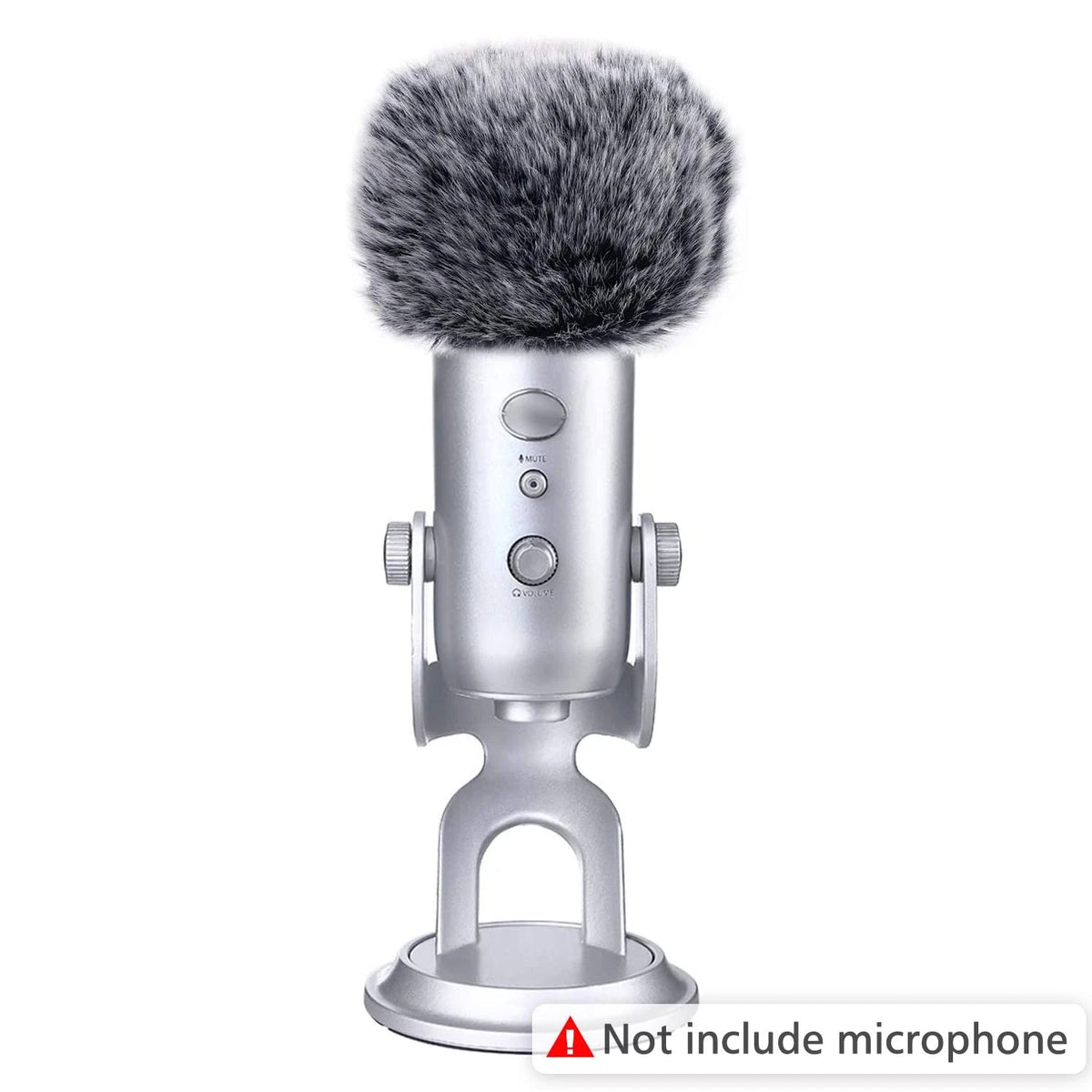 Microphone Furry Windscreen Muff for Blue Yeti