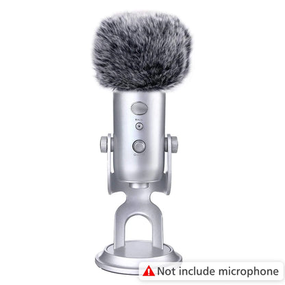 Microphone Furry Windscreen Muff for Blue Yeti