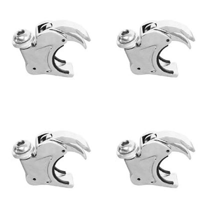 Set of 4 Windshield Clamps for Harley Wide Glide (1993–2005) Softail (1988–2013)