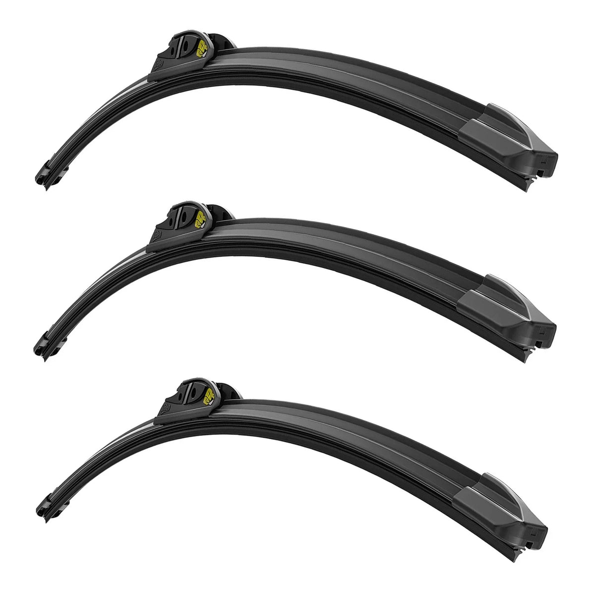 3X Valeo Ultimate Beam Wiper Blade Kit for