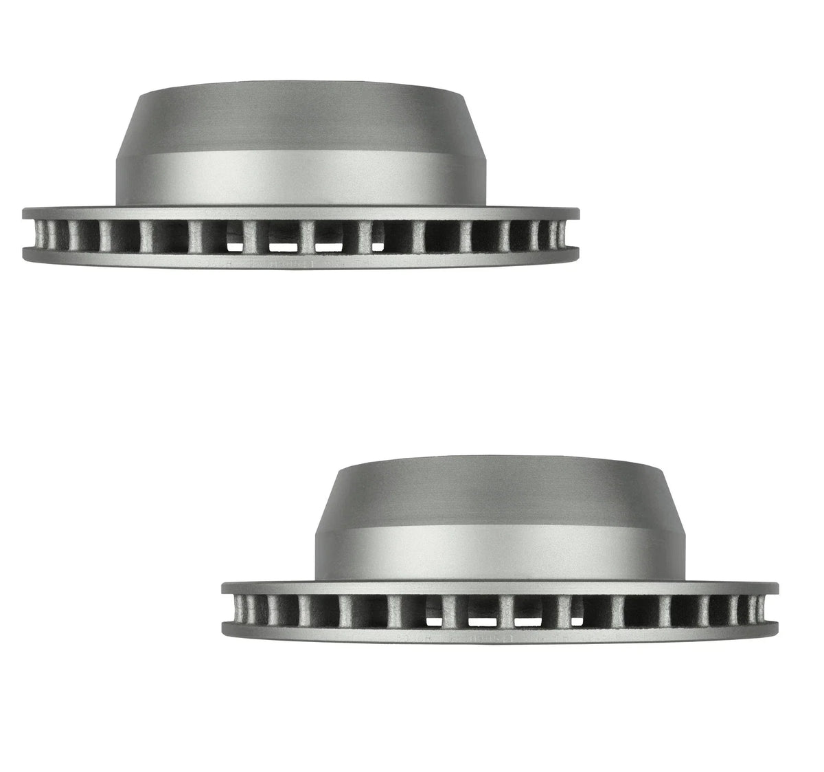Set of 2 Rear Vent 330mm Brake Disc Rotors for Chevrolet GMC Cadillac