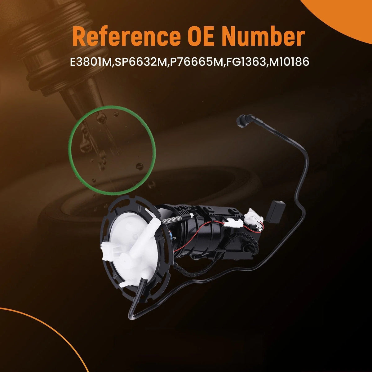 Fuel Pump Module for Chevrolet Malibu Pontiac G6 Saturn Aura (2009–2010)