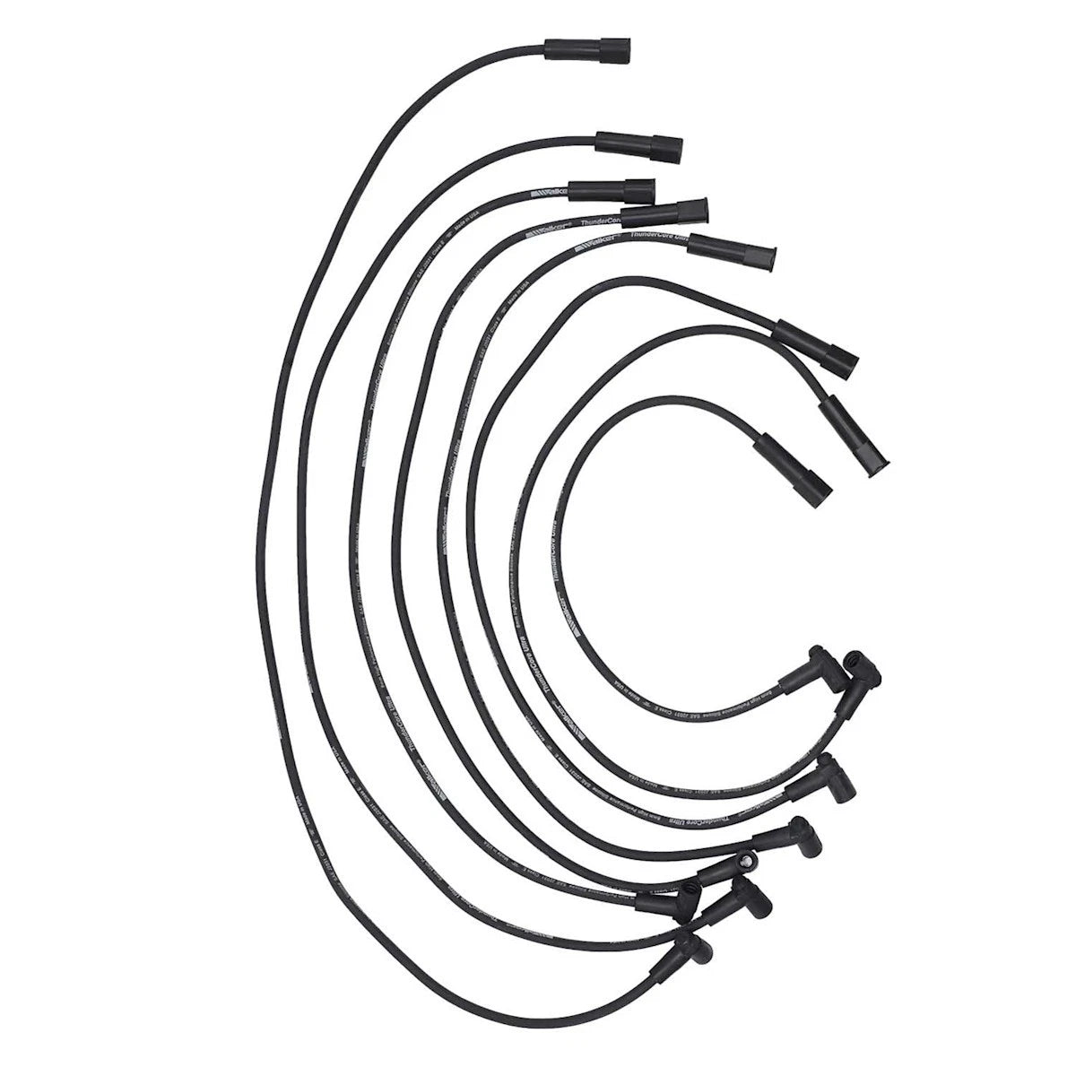 Set of 4 Spark Plug Wires for Buick Electra (1973–1976) 924-1611, 9697, 6718057