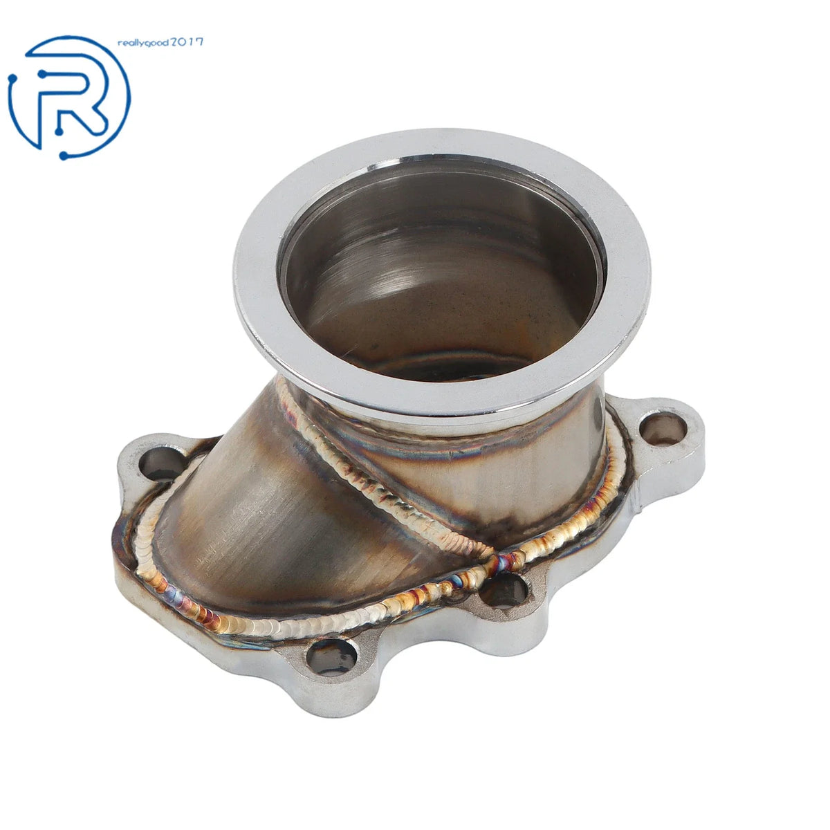 V-band Clamp Flange for T25 T28 GT25 GT28 (2.5" 63mm) Turbo Down Pipe Adapter