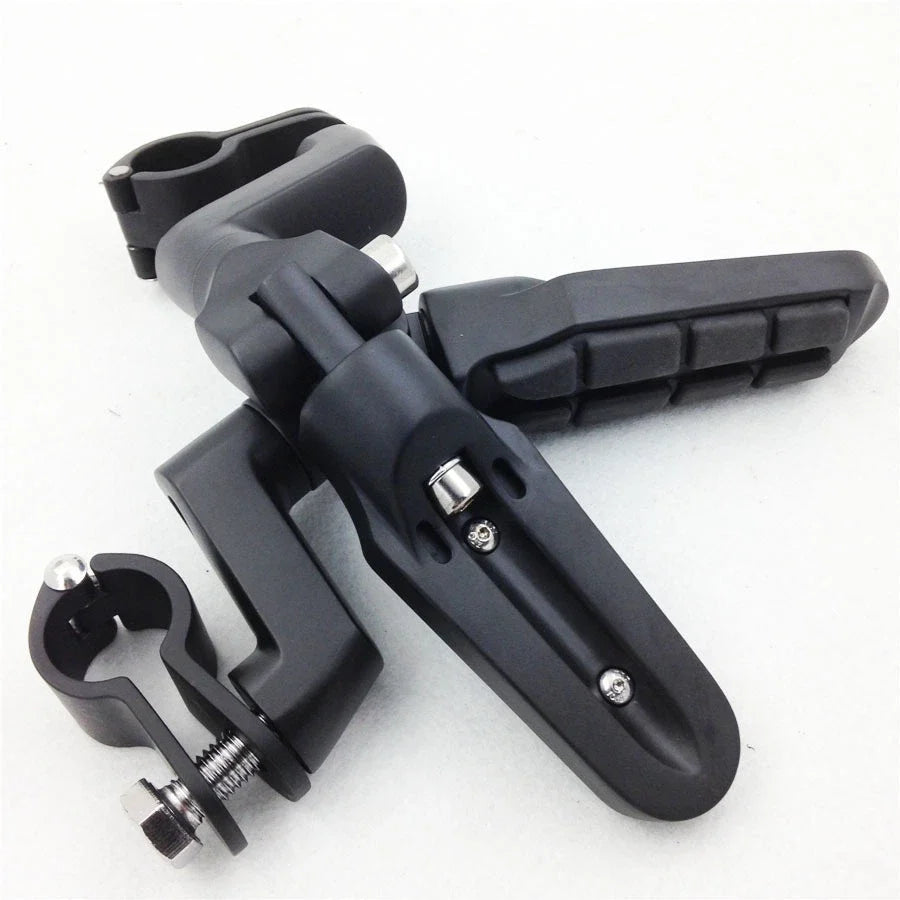 HTTMT 1.5" Front Rider Tombstone Offset Mount Clamp Foot Peg for Triumph Rocket (2004–2023)