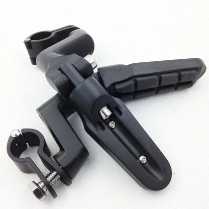 HTTMT 1.5" Front Rider Tombstone Offset Mount Clamp Foot Peg for Triumph Rocket (2004–2023)