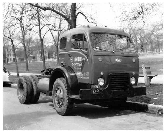 Press Photo for 1950s White 3000 Series Truck