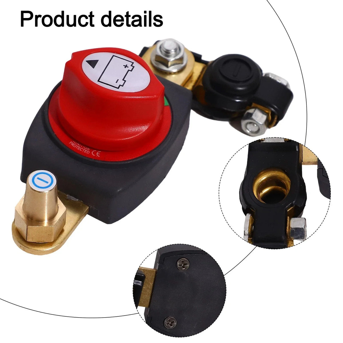 Battery Disconnect Switch for Marine Applications (Universal)