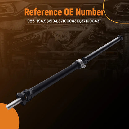 Driveshaft Assembly for Toyota Tacoma Pre Runner L4 2.7L (2005–2010)