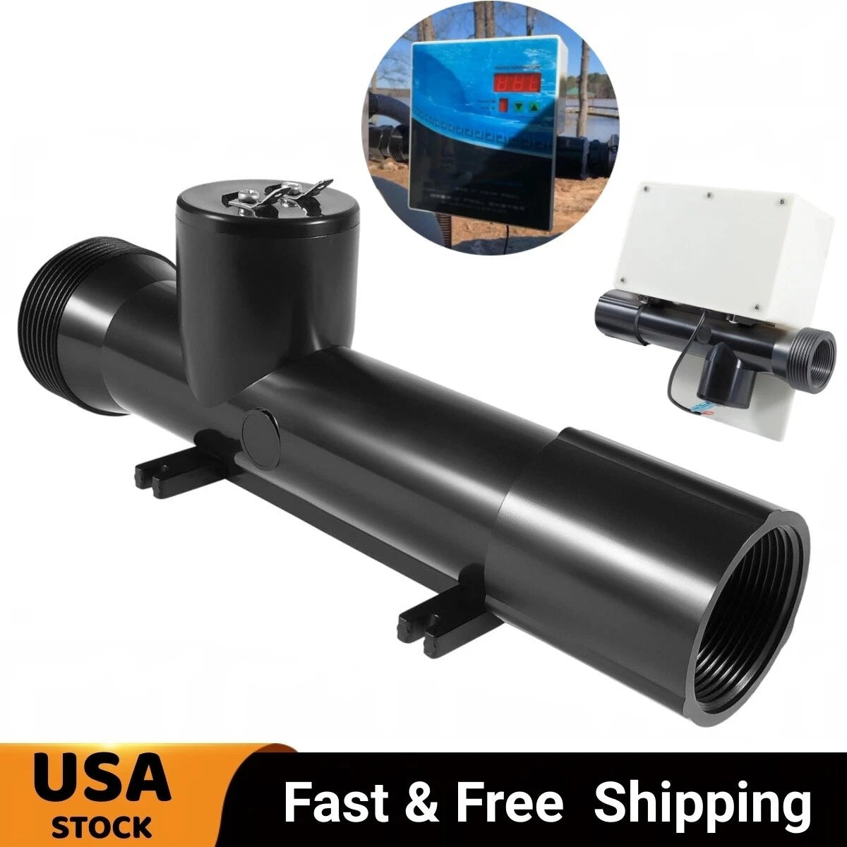 Pool Ionizer Chamber Replacement for Hybrid Pool Treatment System