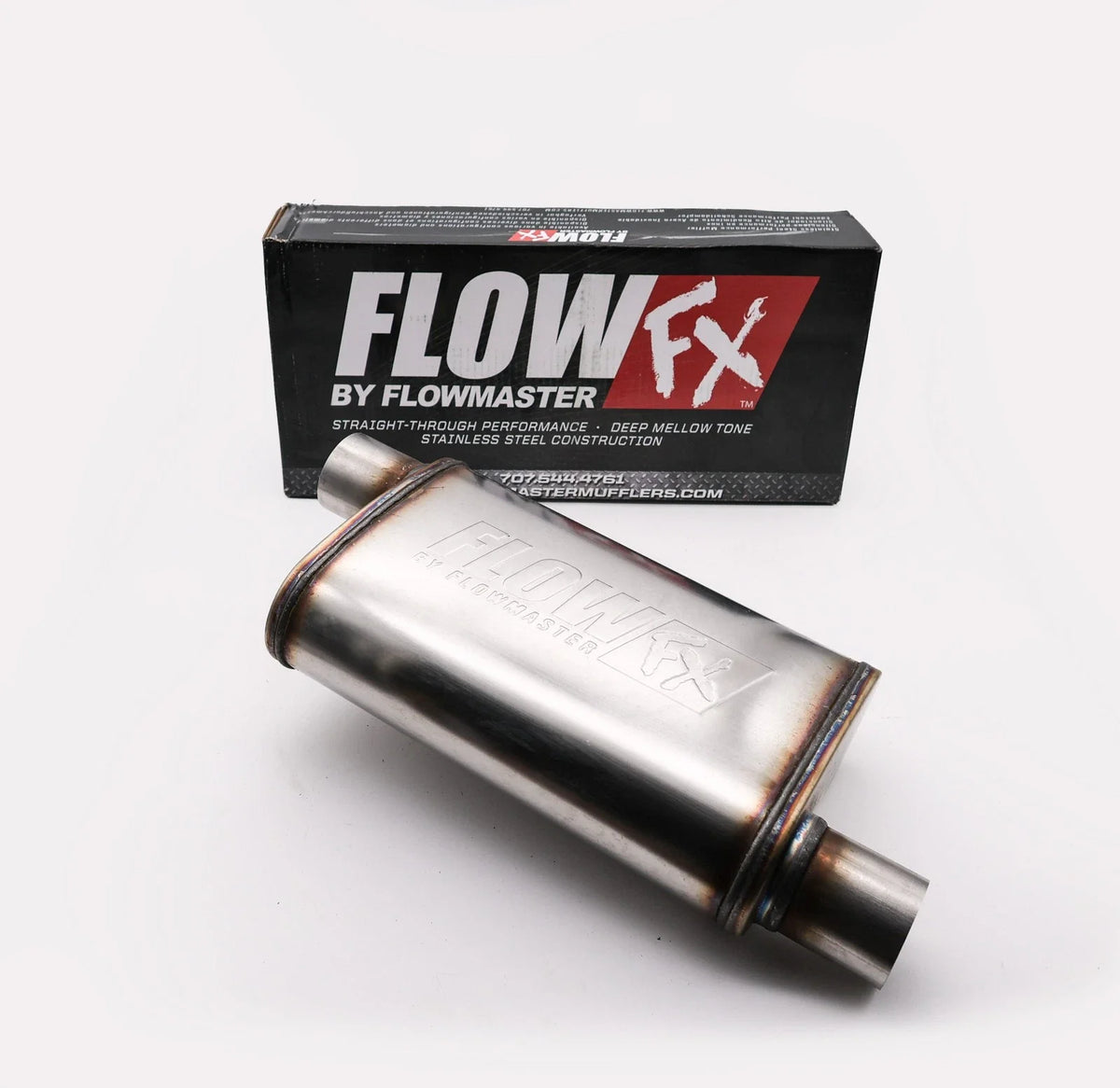 2.5" Single Exhaust Kit for Jeep Wrangler (2018–2025) FlowFX DBL Wall Black Tip