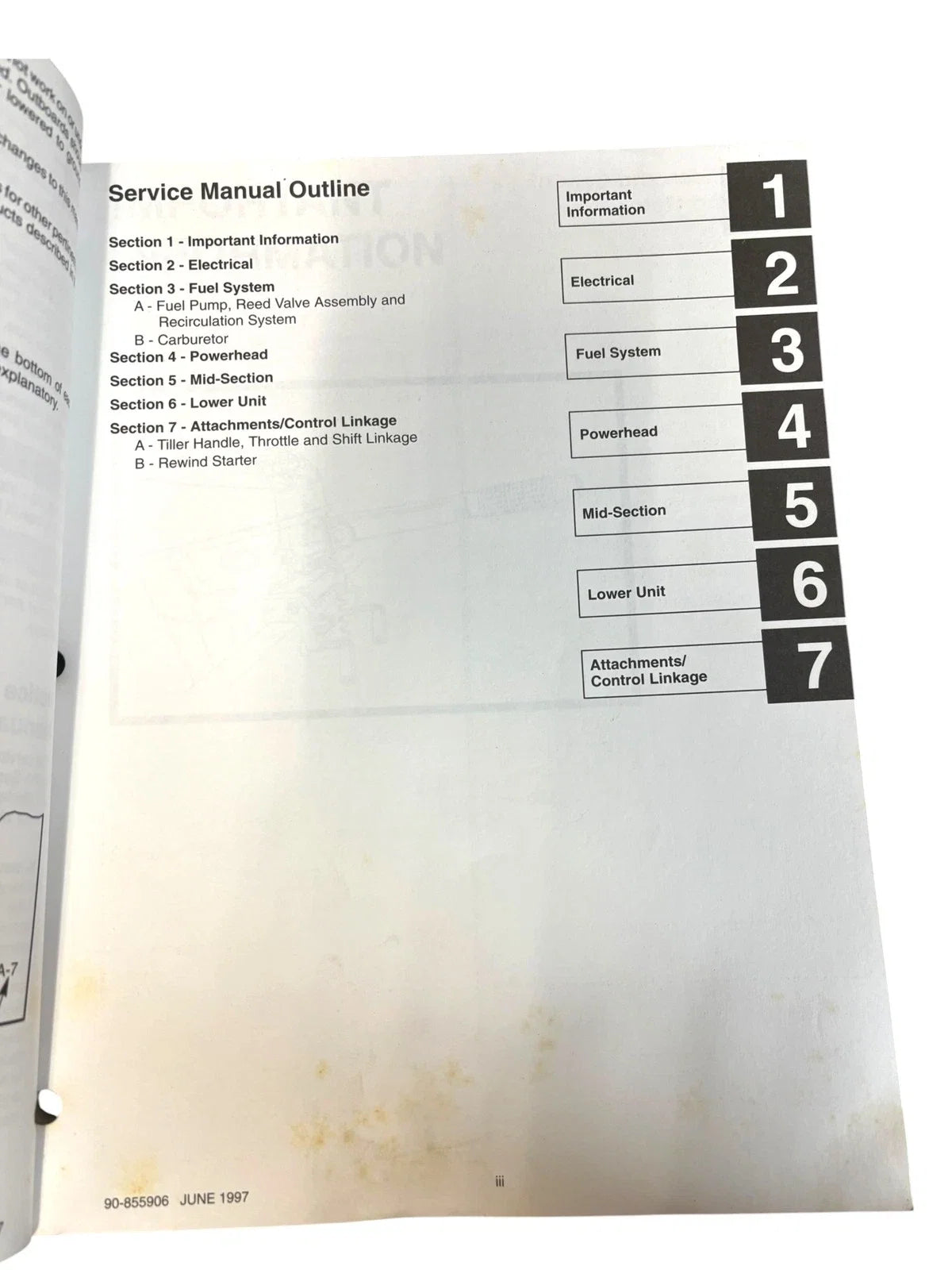 Service Manual for Force Outboards 9.9/15 HP (1998–Present) 90-855906