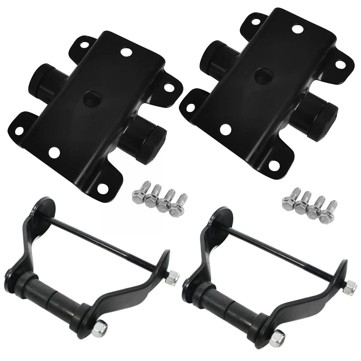 Leaf Spring Hangers Shackles for Dodge Caravan Chrysler Town & Country (2001–2007) - 722-081, 722-080