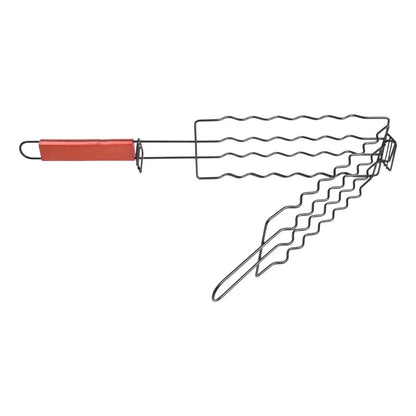 Grill Basket for BBQ Hot Dog Vegetable Meat Cooking Tool