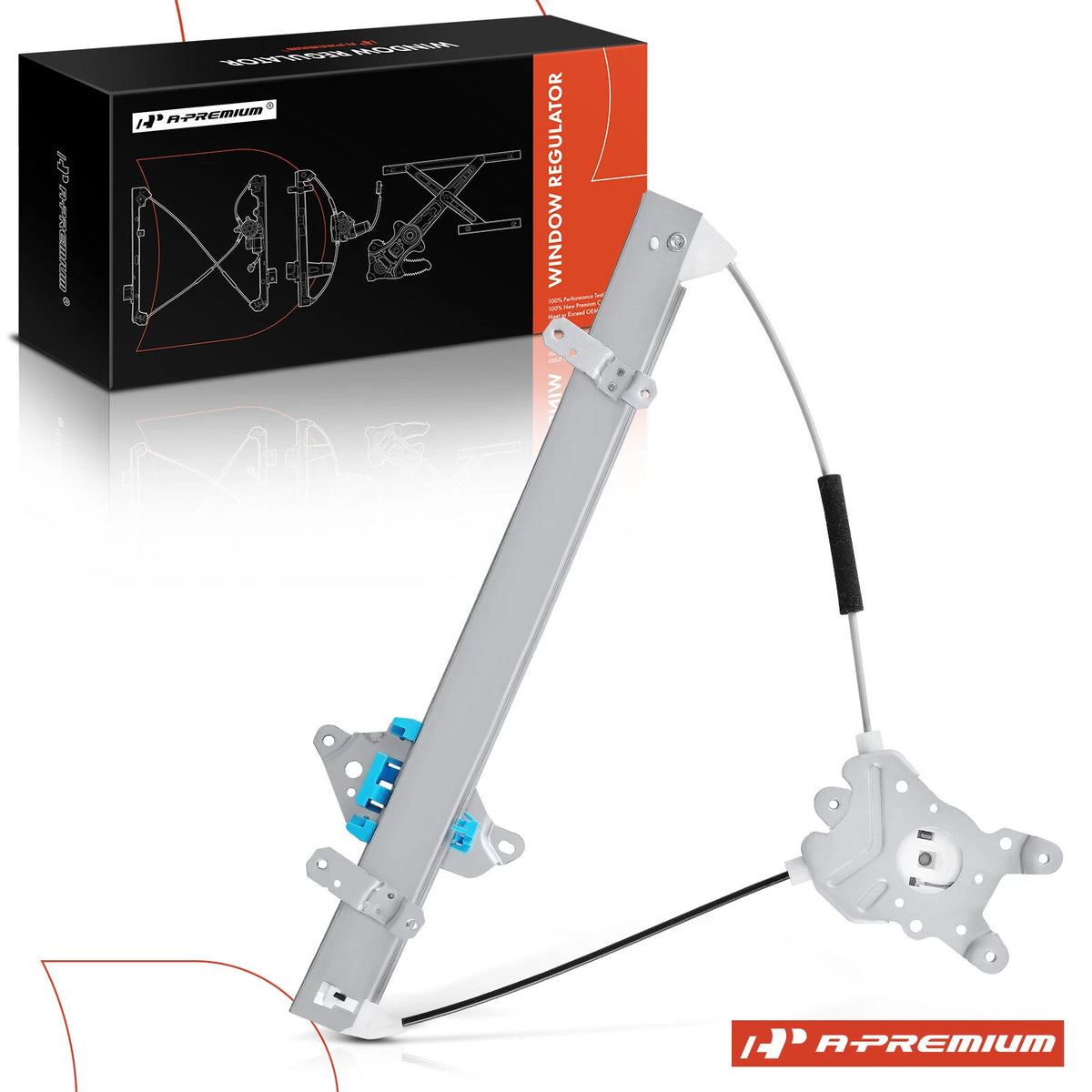 Front Left Power Window Regulator for Mitsubishi Outlander (2003–2006) MR573877, WPR6356L