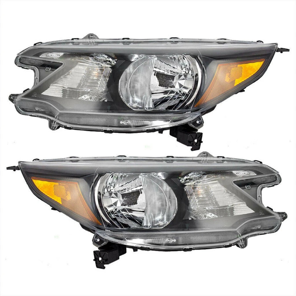Headlight Assembly Pair for Honda CR-V (2012–2014) PLX-M0-20-9244-00-1-CL360A1, HO2502148, HO2503148