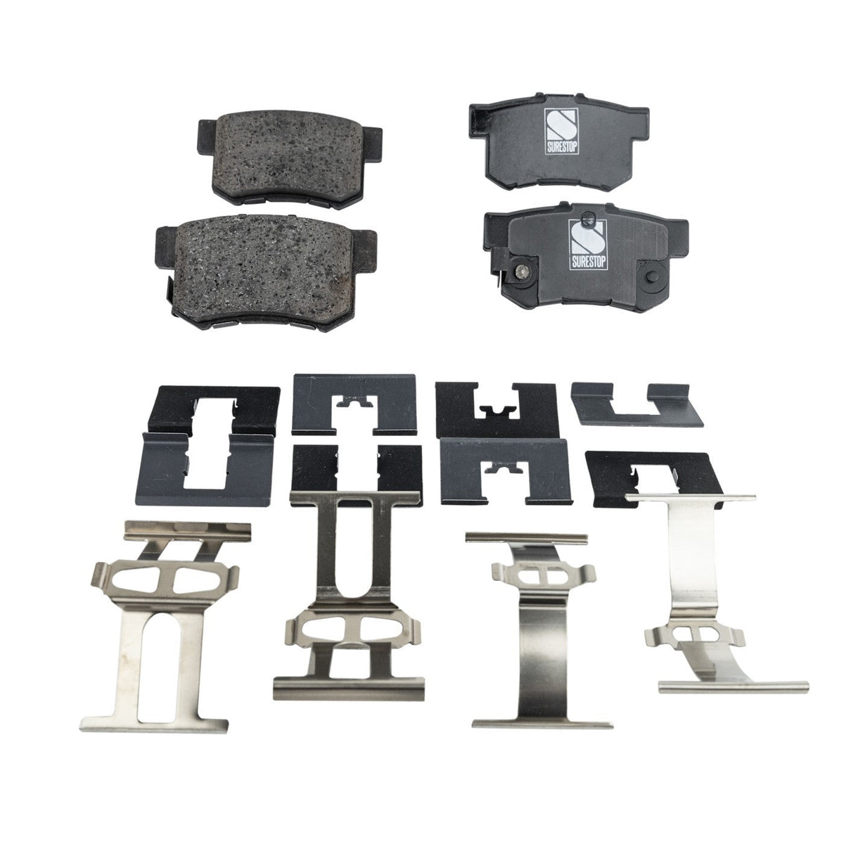 Rear Brake Disc Rotors and Pads Kit for Honda CR-Z (2015)
