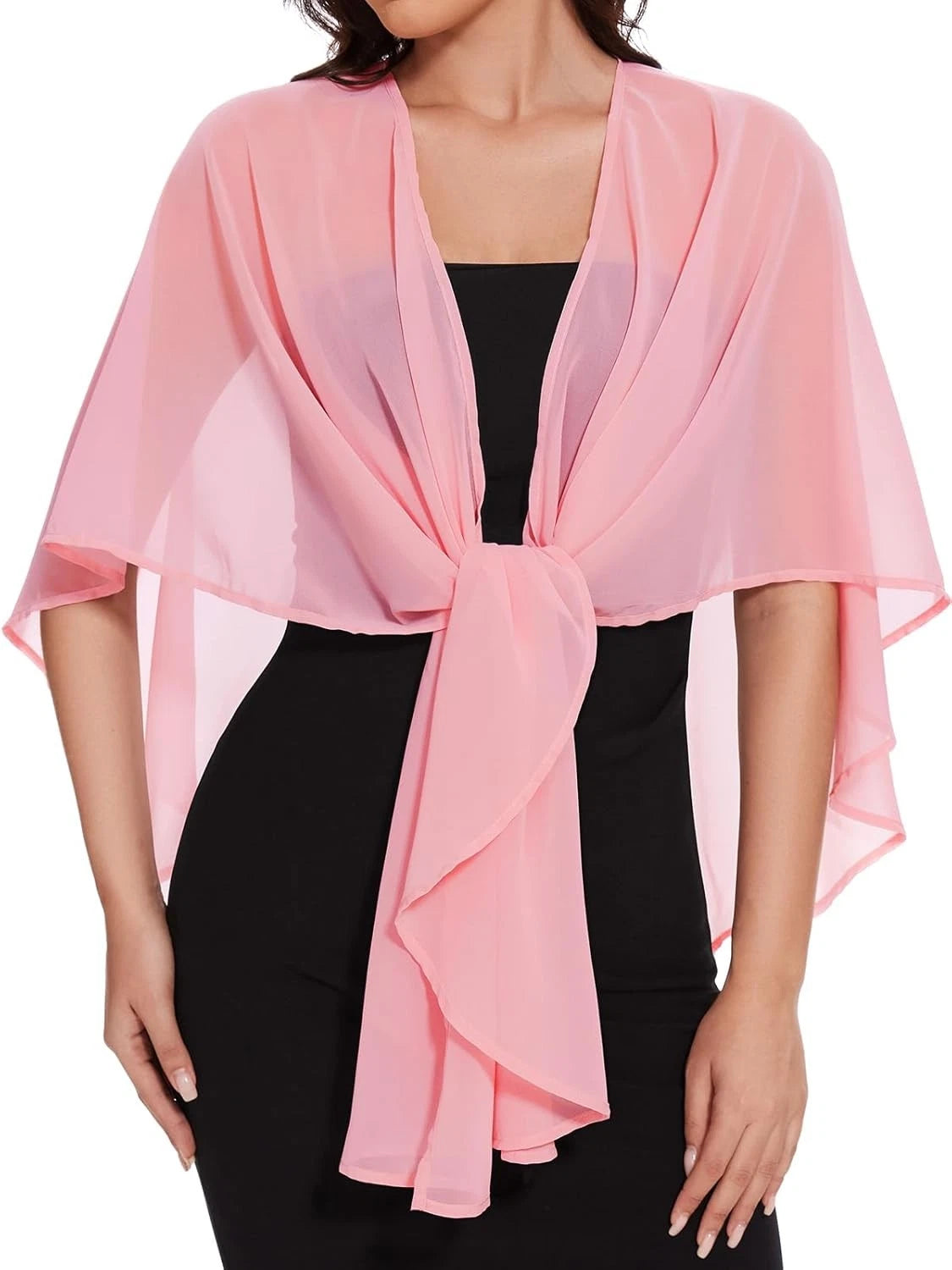 Evening Shawls for Women's Dresses (Sheer Chiffon, Wedding Wraps)